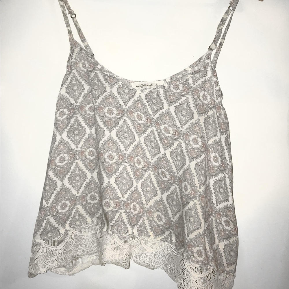 Cropped Spaghetti Strap Tank Top